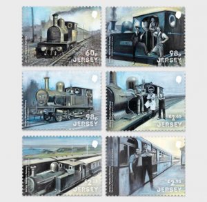 Jersey - Postfris/MNH - Complete set Jersey Western Railway 2024