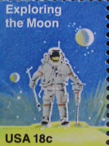 ​UNITED STATES-1981 SC#1919a  SPACE ACHIEVEMENT ISSUE  MNH BLOCK VERY FINE