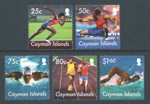 Cayman Islands #1096-1100 NH London Olympics '12