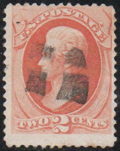 MALACK 178 Fine, cross roads cancel, neat! c3685