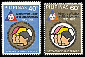Philippines 1649-1650, MNH, Ministry of Labor and Employment