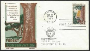 USA #1122 First Day Cover