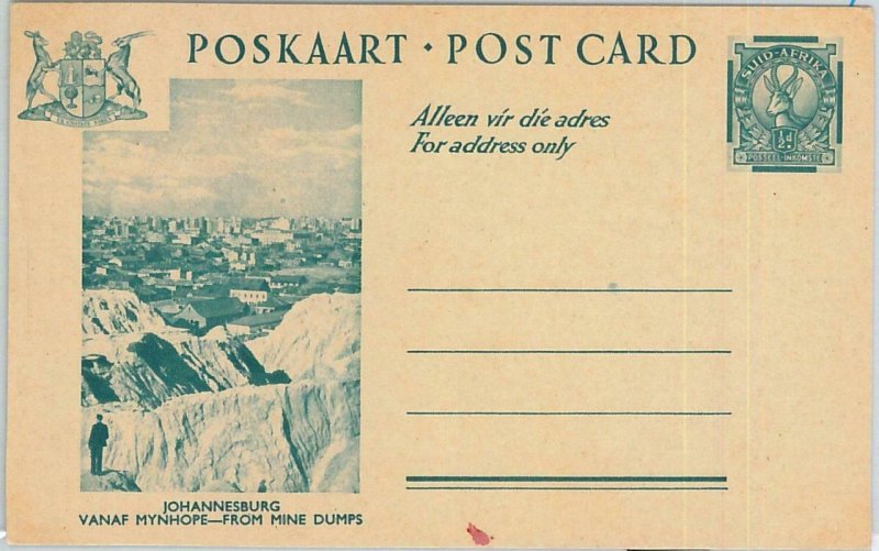 66444 - SOUTH AFRICA   - Postal History -  PICTURE Stationery Card    MINERALS