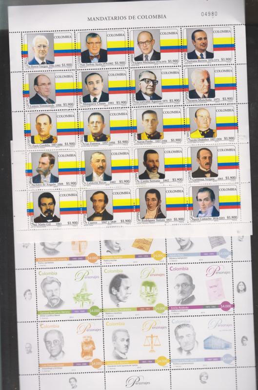 O) 2010 COLOMBIA, CHARACTERS HIGHLIGHTS IN PUBLIC LIFE OF COLOMBIA  - MANDATORY