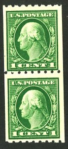 U.S. #410 MINT PAIR OG NH