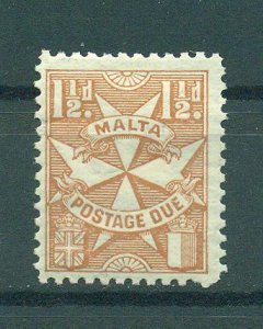 Malta sc# J13 (2) mh cat value $1.75