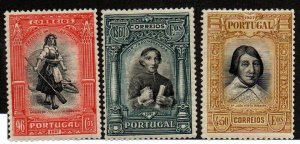 Portugal 434-436 Mint Hinged