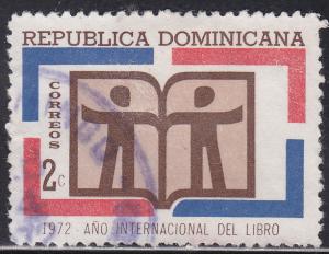 Dominican Republic 690  Intl. Book Year 1972