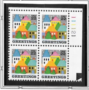 #2245 MNH Plate Block