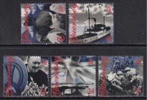 Guernsey 553-557 MNH VF