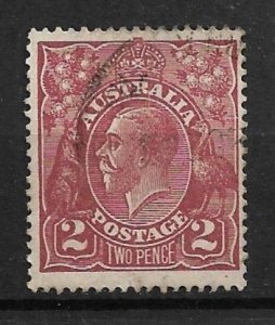 1924 Australia 29 2p King George V used