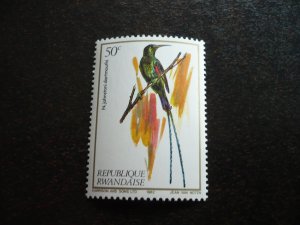 Stamps - Rwanda - Scott# 1132 -Mint Never Hinged Part Set of 1 Stamp