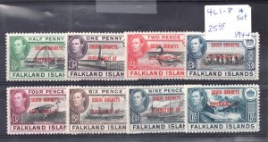 1944 South Orkneys - Dependency of Falkland Islands - KGVI - MH Cv$25.65