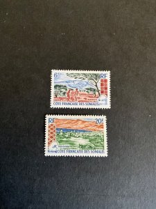 Stamps Somali Coast 304-5 hinged