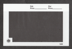 Stamp Collection Cards 102 Black - 50 Lot