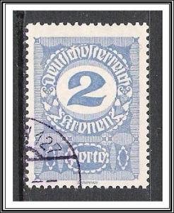 Austria #J86 Postage Due Used