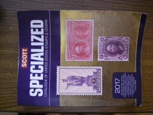 2017 SCOTT UNITED STATES SPECIALIZED STAMP CATALOGUE OF STAMPS & COVERS