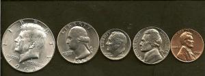 US  1968D  mint set