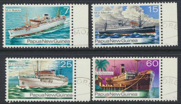 Papua New Guinea SG 297-300 SC# 425-428 CTO  Ships see scan 