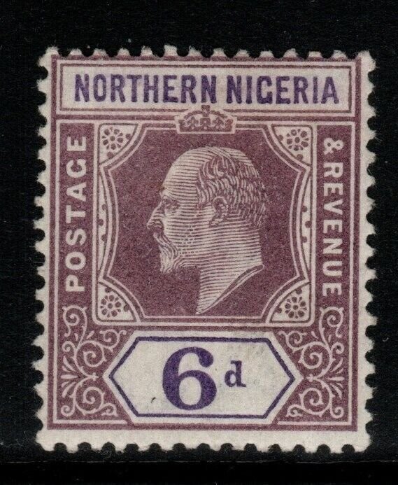 NORTHERN NIGERIA SG15 1902 6d DULL PURPLE & VIOLET MTD MINT