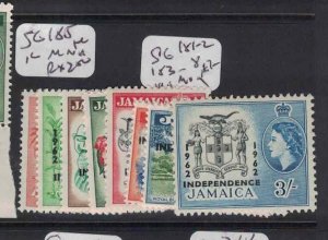 Jamaica SG 181-2, 183-8 MOG (2gyn)