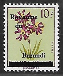 Burundi # 8 - Silene overprint - MNH....{KGr4}