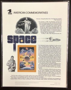 Commemorative Panel #384  Space Accomplishments #2631-2634  29 c  1992
