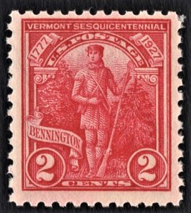 US 643 MNH VF 2 Cent Vermont Sesquicentennial