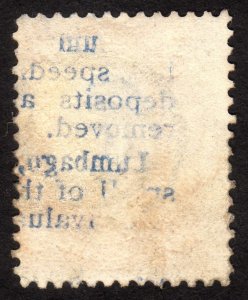 1861, US 3c, Washington, Used, Sc 64b