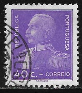 Portugal 556: 40c President Carmona, used, F-VF