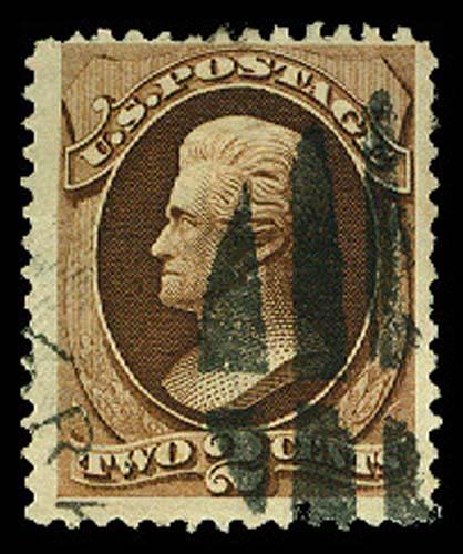 U.S. BANKNOTE CANCELS 157  Used (ID # 59736)