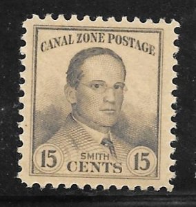 Canal Zone 111: 15c Jackson Smith, MH, VF