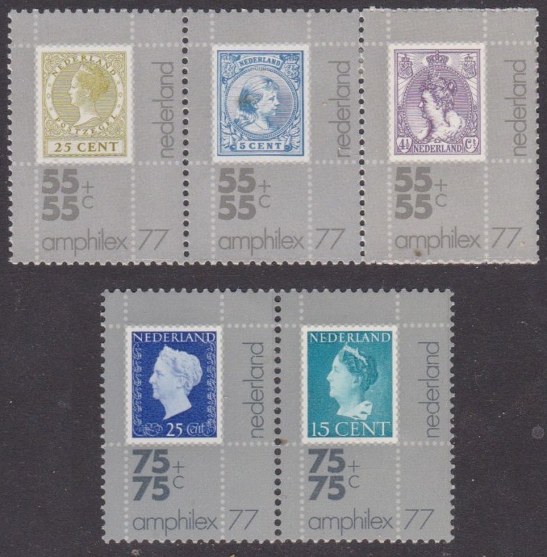 Netherlands #B524a,526a MH set