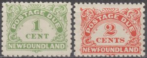 EDSROOM-22210 Newfoundland J1a, J2a LH 1939-49 J1 Perf 10 J2 Perf 11 CV$14