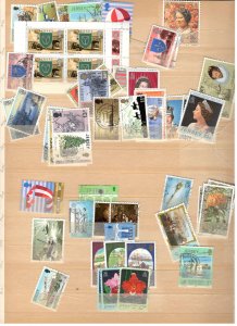 JERSEY COLLECTION ON STOCK SHEETS, BOTH MINT/USED