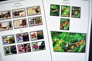 COLOR PRINTED BERMUDA 2000-2020 STAMP ALBUM PAGES (55 illustrated pages)