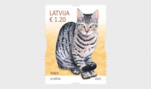 2022 Latvia Domestic Animals (4) (Scott 1090-93) MNH