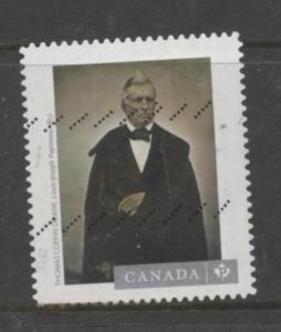 Scott# 2629 used Canadian Photography 2013 die cut BPS