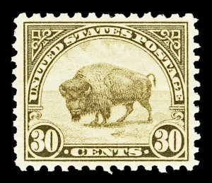 Scott 700 1931 30c Brown Buffalo Rotary Press Issue Mint VF OG NH Cat $21