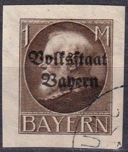 Bavaria #170 F-VF Used CV $24.00 (A18311)