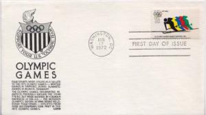 United States, First Day Cover, Olympics