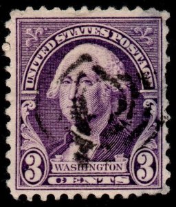 U.S. Scott #720: 1932 3¢ George Washington, Used, F+
