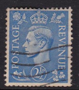 G.B. 1937-47 King George VI - 2 1/2d  - used