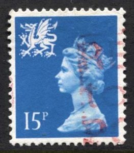 STAMP STATION PERTH Wales #WMH26 QEII Definitive Used 1971-1993