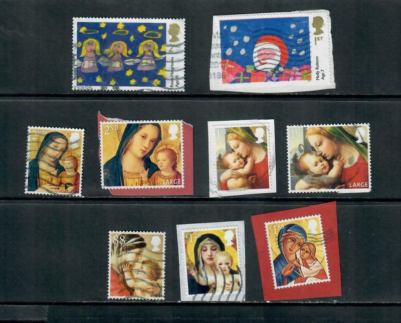 2013 COMMEMORATIVES SET, XMAS , USED 191219