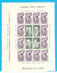 Togo #417-20 Mint (NH)