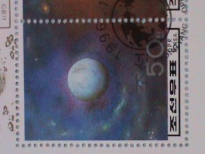 KOREA STAMP: 1996-COLORFUL KOREA SPACE CTO-NH MINI SHEET