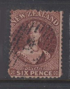 New Zealand FFQ Chalon 6d SG 122 FU