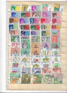 INDONESIA COLLECTION ON STOCK SHEET MINT/USED