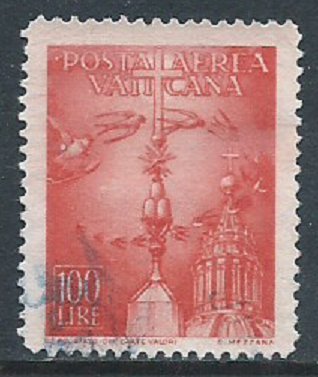 Vatican City, Sc #C15, 100 l, Used